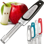 Orblue Premium Apple Corer Tool - Durable Stainless Steel Fruit Core Extractor Tool - Apple Corer Remover, Black