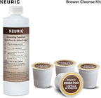 Keurig Brewer Cleanse Kit For Brewer Descaling and MaintenanceIncludes Descaling Solution & Rinse Pods,Compatible Classic/1.0 & 2.0 K-Cup Pod Coffee Makers,5 Count (Pack of 2)