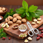 Nut Crackers Nuts Pistachio Sheller Opener Kitchen Tools Stainless Steel Nutcracker Multi-Function Walnut Pine Sheller Opener Specialty Gadgets