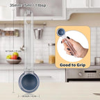 Cookie Scoop Set 1 Tablespoon, Size #60 Cookie Dough Scooper for Baking, 15 ml/0.5 oz Ice Cream Scoop, Acrylic Scoop, Comfortable Grip