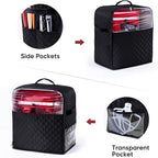 BAGSPRITE Stand Mixer Cover with Appliance Sliders Base Compatible with KitchenAid Mixer-Storage Bag for 6/7/8 Quart with Pockets for Kitchen Aid Accessories and Attachments