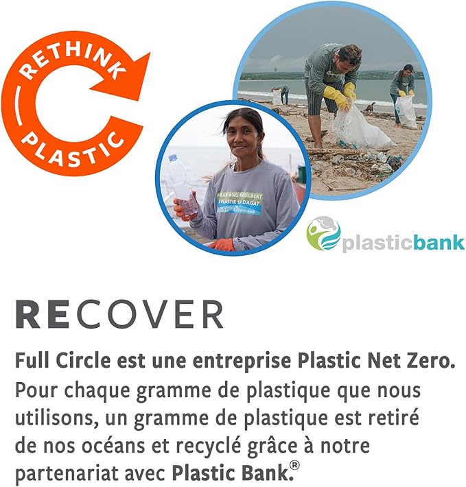 Full Circle The Ring - Bamboo Vegetable and Fruit Cleaning Brush - A Versatile Food Scrubber for Potatoes, Mushrooms, and Veggies