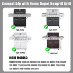 SafBbcue Full Size Griddle Inserts for Nexgrill 720-0896 720-0896B 720-0896C 720-0896E 720-0896CP 720-0898 720-0898A Flat Top Griddle for Homedepot Nexgrill 730-0898 730-0898A, Carbon Steel