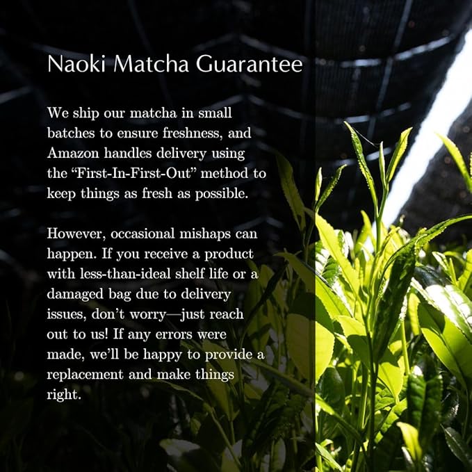Naoki Matcha Chiran Harvest Masters Collection Matcha – Authentic Japanese Ceremonial Grade Matcha Green Tea Powder from Kagoshima, Japan (40g / 1.4oz)