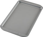 Farberware Nonstick Bakeware 3-Piece Cookie Pan Set, Gray