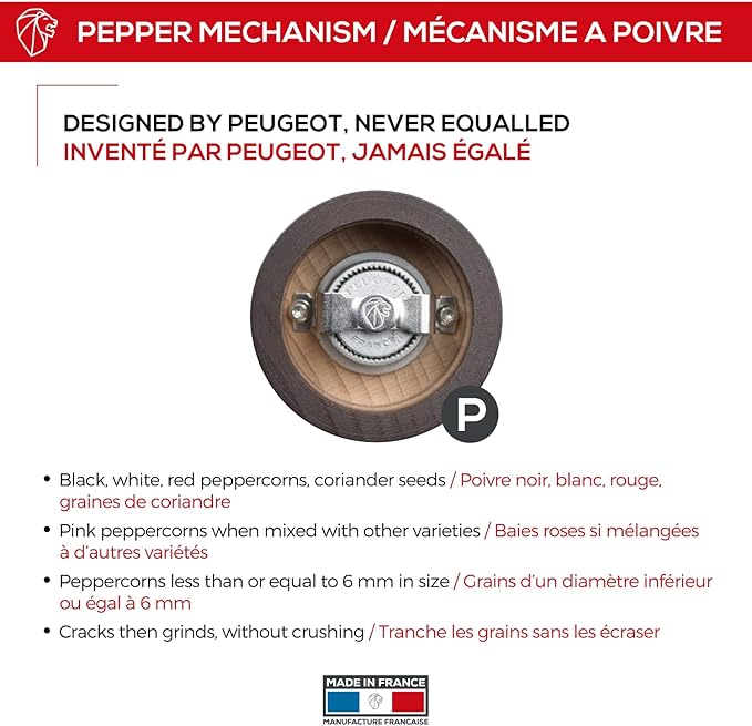 Peugeot Paris Classic 31-Inch Pepper Mill, Chocolate (870480/1)