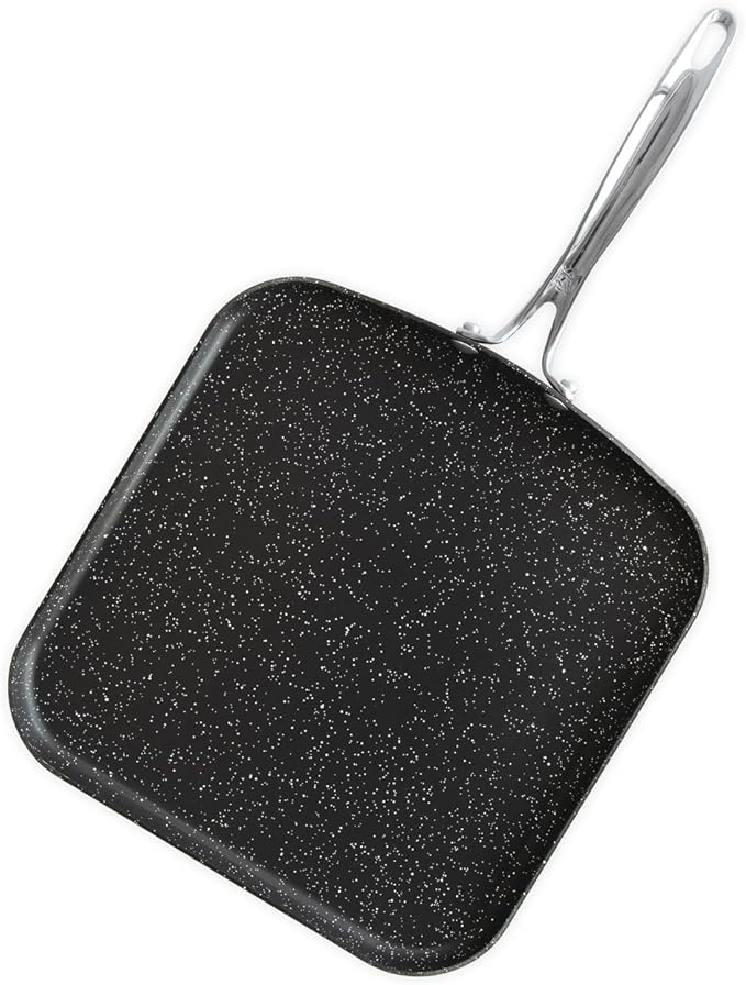 Nordic Ware Basalt Square Griddle, 11 Inch, Ceramic Nonstick