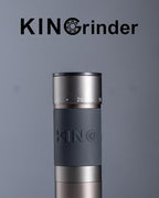 【Iron Gray】KINGrinder K6 Manual Hand Coffee Grinder with Straight Handle for French Press, Drip, Espresso with Assembly Consistency Stainless Steel Conical Burr Mill, 25-35g Capacity