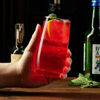 PARACITY Highball Glasses Set of 4, Drinking Glasses 12 Oz, Clear Glass Cups, Tall Tumbler Water Glasses, Glassware Set for Cocktail, Coffee, Mojitos