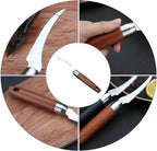 VICASKY Stainless Steel Kitchen Shrimp Peeler Tool with Shrimp Line Cutter for Seafood Cleaning Home Kitchen Specialty Gadget and Peeling