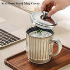 3.1Inch Universal Drink Covers, Stainless Steel Mug Cover, Glass Covers for Drinks, Cocktails, Coffee Mugs, Tea Cups, Beers
