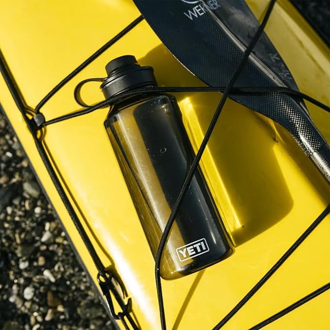 YETI Yonder Water Bottle with Yonder Tether Cap, Lightweight, Leakproof and BPA-Free
