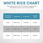 AROMA® 6-Cup (Cooked) One-Touch Pot Style Rice Cooker with CoreCoat™ PFAS-Free Nonstick Ceramic Surface (1.5 Quarts)