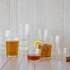 Bormioli Rocco Exclusiva Negroni Glasses, Set of 12-12 Oz. Ribbed Cocktail Tumblers Made in Italy with Star Crystal Glass & XLT Treatment - Stylish Everyday Drinkware, Dishwasher Safe