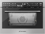 24 Inch Built-in Microwave and Convection Oven Combination, ThermoMate 1.6 Cu. Ft. Wall Oven Microwave Combos, 1000 Watt Power, Sensor Cook, Touch Control LCD Display, Stainless Steel Finish
