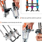 3 Bottle Wall Mounted Liquor Dispenser Bar Butler Bracket Solo Optic Spirit Wine Beer Alcohol Bottle Beverage Stand Revolving Nozzle Drinkware Set