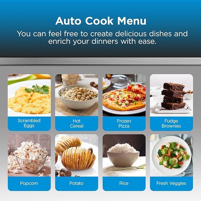 Midea MMO12S3ASTZ Over the Range Microwave Oven, 1.2 Cu.ft Slim Microwaves with Sensor Cook, Stainless Steel Microwaves, 1000W heating power with 400CMF vent fan