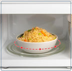 Nostalgia Retro 1000W Microwave Oven 1.1 Cu Ft Capacity – Child Safety Lock, 8 Auto-Cook Settings – Countertop Kitchen Appliance – Aqua