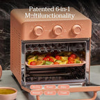 Our Place Wonder Oven | 6-in-1 Air Fryer & Toaster Oven with Steam Infusion | Compact, Countertop Friendly, Fast Preheat, Multifunctional | Air Fry, Toast, Roast, Bake, Reheat & Broil | Spice