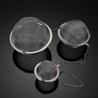 3PCS Premium Tea Infusers, Loose Leaf Tea, Upgraded Tea Strainers and Tea Balls for Flavoring Herbal Spices and Seasonings