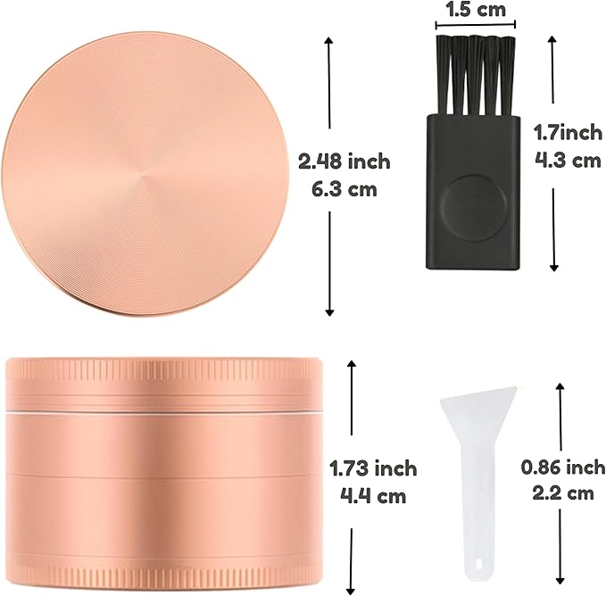 Spice Grinder 2.4 in (Rose Gold) NEXZEN
