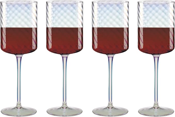 Lenox 897499 Tuscany Classics Iridescent Set of 4 Glasses - Red Wine