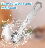 1 Teaspoon Measuring Spoons, 3Pcs Stainless Steel Short Design Kitchen Tools for Precise Cooking, Baking and Spices Measurement, 5ml
