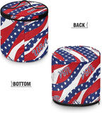 Stars and Stripes Pressure Cooker Dust Cover for America250 Zipper Clouse Slow Cooker Storage Bag Pressure Cooker Organizer Bag Insulated Carrier for 6 Qt Pressure Cooker