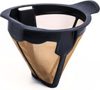 Reusable Coffee Filter Replacement For Ninja CM401 CM300 CM305 CP301 CP307 Coffee Maker Filter Basket, Permanent Cone Filter