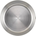 Farberware Classic Stainless Steel Frying Pan Set / Fry Pan Set / Stainless Steel Skillet Set - 8.25 Inch and 10 Inch, Silver