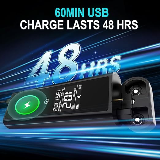 Wireless Meat Thermometer Bluetooth Digital, Smart Meat Thermometer with Booster Base, IP67 Waterproof Probe, ±1.8°F Accuracy, 100m Range, Rechargeable BBQ Cooking Thermometer for Grill, Smoker Black