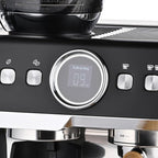 Tru Fully Automatic 19 Bar Espresso Machine with Grinder