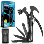 Gifts for Men, 12 in 1 Multitool Hammer for Camping Hunting Hiking,Christmas Gifts for Dad, Husband, Him, Stocking Stuffers for Men Him Husband Boyfriend