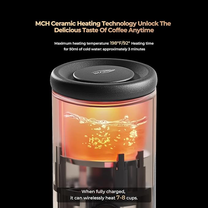 IKAPE Newly KAPO K2 Portable Espresso Machine with Bl uetooth APP Connect & 51mm Bottomless Basket, Electric Coffee Maker 20 Bar Pressure, for Home, Travel, Camping