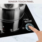 Duxtop Built-in Induction Cooktop, Portable Countertop Burner, Sensor Touch Induction Burner, 170-Minute Timer, Safety Lock, 1800W BT-200T1/8600BI
