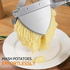 Potato Ricer, Sopito Stainless Steel Potato Masher for Commercial and Home Use, Orange
