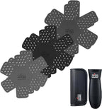 All-Clad Pot Protectors & Silicone Grip Set: Pot and Pan Protectors for Kitchen Organization, 100% Silicone Heat Resistant Grip Set, 8-Piece
