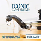 Farberware Classic Stainless Steel Fry Lid, Saute Pan (2.75 Quart), Silver