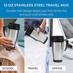 Kenmore Single Serve Coffee Maker – 6–12 Oz Brew Sizes, Compatible with Keurig K‑Cup Pods & Ground Coffee, One Cup Brewer, Travel Mug Friendly, Auto Shut‑Off, Hot & Iced Machine à café, Black