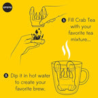 NEW!!! Crab Tea Infuser by OTOTO - Cute Tea Infuser, Tea Accessories For Tea Lovers, Kitchen Accessories, Funny Gifts, Tea Infusers Loose Tea, Leaf Tea Steeper, Tea Diffuser 1 Size