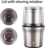 DR MILLS DM-7412N Coffee Grinder Electric and Spice Coffee Grinder with Removable SUS304 Stainless Steel Washable Cup