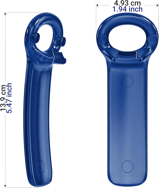 2 Pcs Readaeer Jar Opener for Weak Hand & Seniors with Arthritis (Blue)