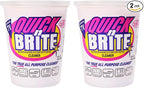 Quick 'n Brite All Purpose Cleaning Paste – Miracle Cleaner for Tough Stains | Eco-Friendly, Non-Toxic, Pet-Safe | Multi-Surface Stain Remover | Made in USA, 32oz (Pack of 2)