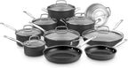 Cuisinart Chef's Classic™ Nonstick Hard Anodized 17 Piece Set w/Tempered Glass Lids