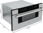 KoolMore 30 in. Microwave Drawer, 1.2 cu. ft. Capacity in Stainless-Steel (KM-MD30-SS)