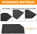 Upgraded JXGRIDL230 Griddle Replacement Parts for GE Stove Parts Cast Iron Griddle Plate JGP5030SLSS CGP9530SLSS Griddle Pan GE Gas Range Stove Top Cooktop 5 Burner Cooktop Parts 1 Pack