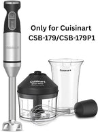 Genuine OEM Chopper Lid Replacement Part Compatible with Cuisinart Smart Stick Variable Speed Hand Blender CSB-179/CSB-179P1