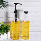 Maxdot 2 Pcs 25 oz Syrup Bottles with Pump Long Neck Bottles Plastic Syrup Pump Dispenser for Coffee Bar Accessories Home Party