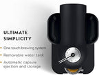 Breville Nespresso Vertuo Coffee and Espresso Machine, Matte Black & Capsules VertuoLine, Espresso Variety Pack, Medium and Dark Roast Espresso Coffee, 50 Count Coffee Pods, Brews 1.35 Ounce