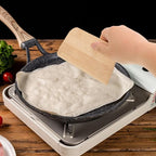 Zerodeko 4pcs Pancake Scraper Clean Crepe Spatulas Lightweight Cooking Tools for Home Kitchen and Outdoor Picnics